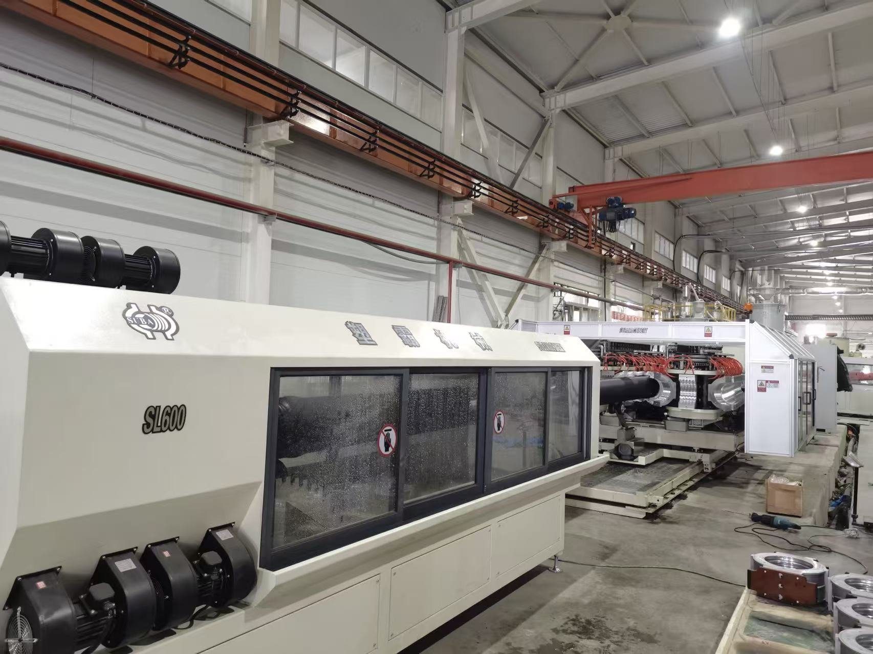 SL600 Corrugated Pipe Line Commissioned in Central Asia for Gas Distribution Infrastructure