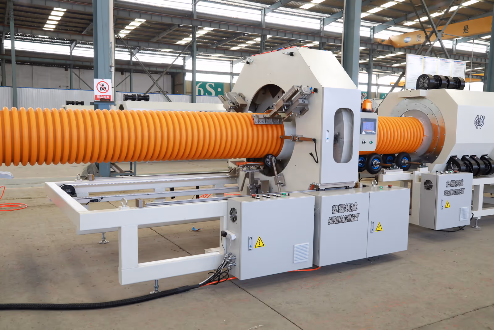 Cutter - The high precision cutter independently developed by Suba machinery realizes accurate cutting of straight pipes and flared pipes - 3