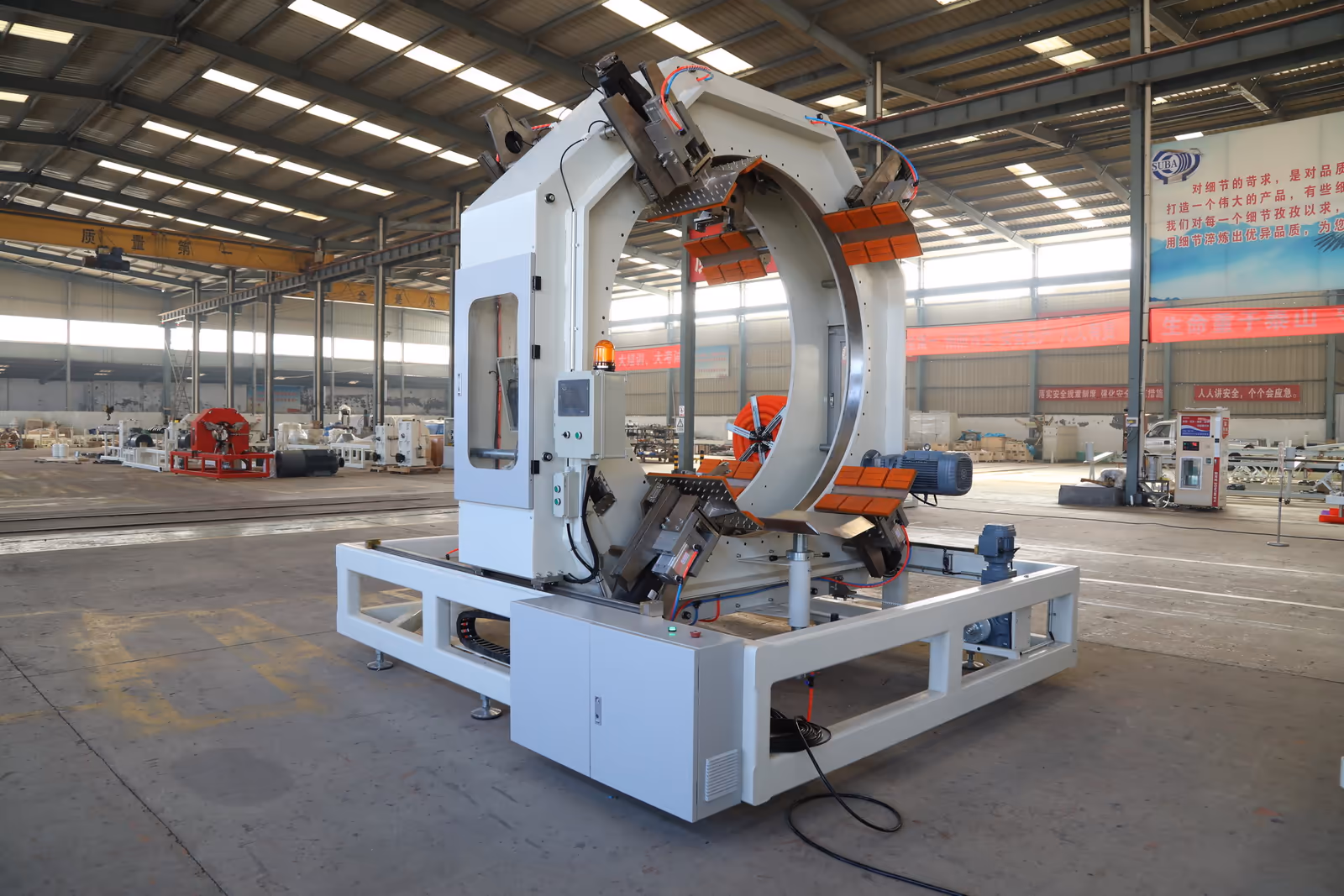 Cutter - The high precision cutter independently developed by Suba machinery realizes accurate cutting of straight pipes and flared pipes - 7